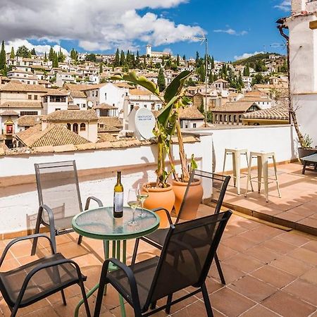 Cosy Loft With Amazing Terrace & Spectacular Views Apartment Granada Luaran gambar
