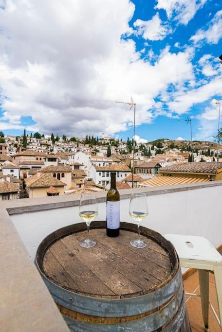 Cosy Loft With Amazing Terrace & Spectacular Views Apartment Granada Luaran gambar