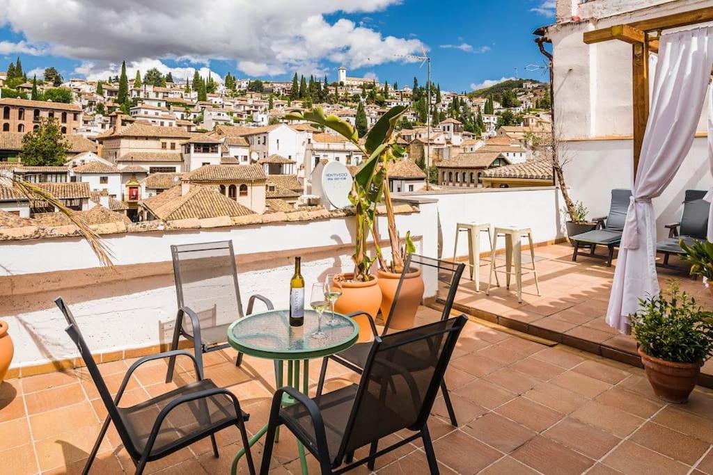 Cosy Loft With Amazing Terrace & Spectacular Views Apartment Granada Luaran gambar