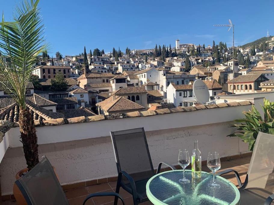 Cosy Loft With Amazing Terrace & Spectacular Views Apartment Granada Luaran gambar