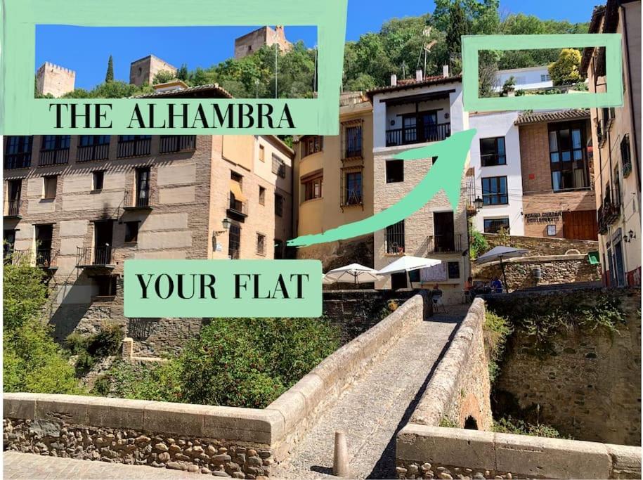 Cosy Loft With Amazing Terrace & Spectacular Views Apartment Granada Luaran gambar
